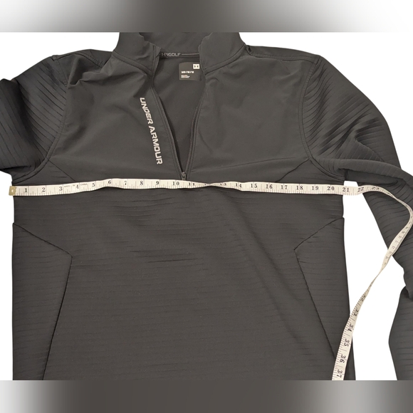 Under Armour Men’s Storm Golf Quarter Zip Pullover Black M - Picture 9 of 12